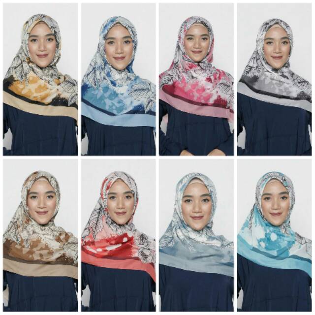 Hijab Segi Empat Scarf Zoya - DAMASK
