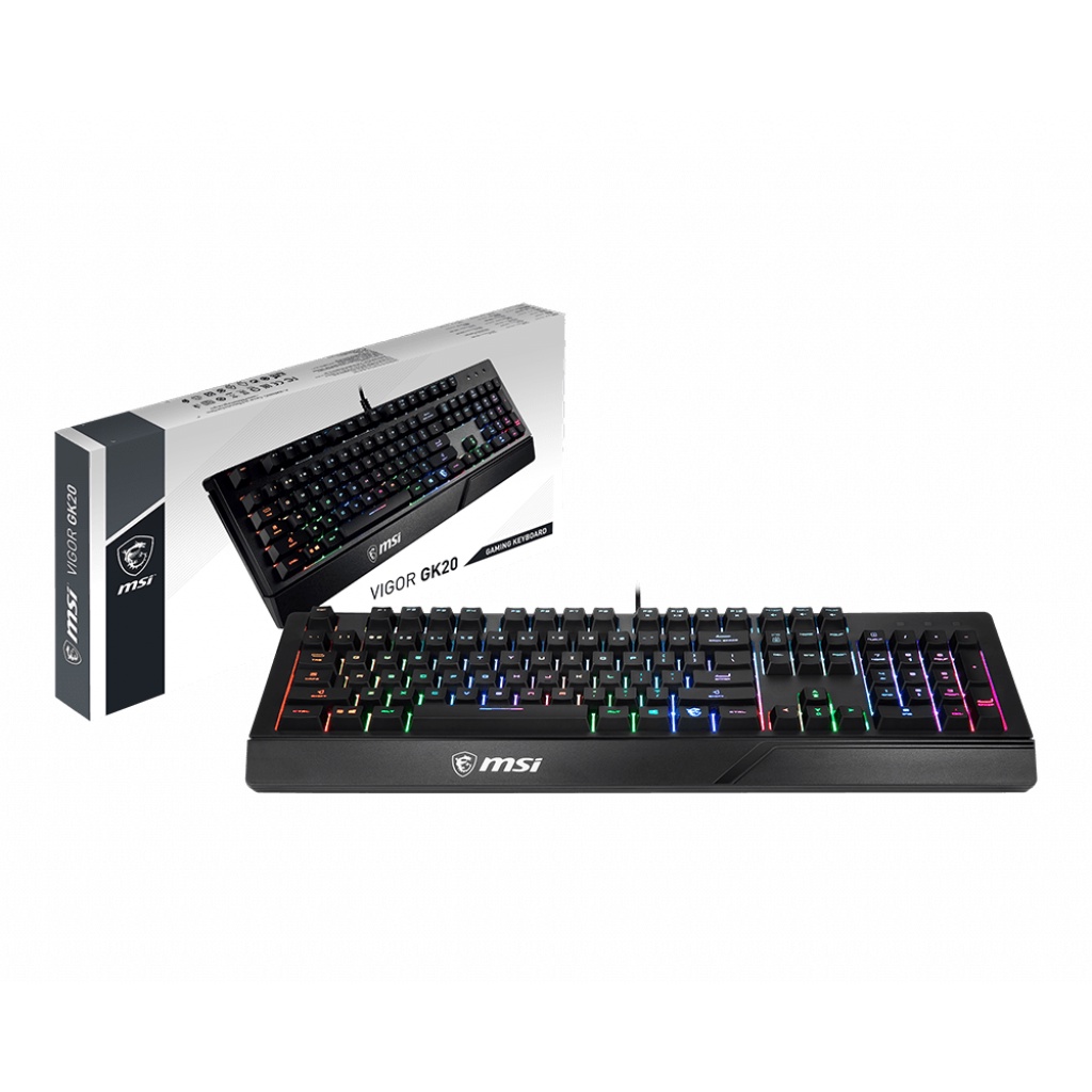 MSI GAMING GEAR VIGOR GK20 GAMING KEYBOARD