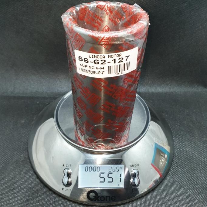 Produk Terbaik] LINER 56-62-127 CYLINDER LINER BORING CUSTOM 2T,4T,VESPA SUPER,V-IXION