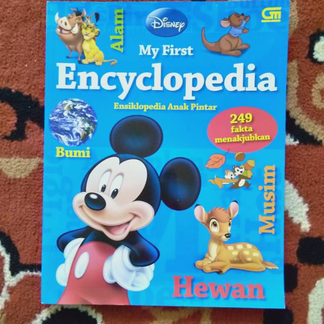 Jual Buku Disney My First Encyclopedia - Ensiklopedia Anak Pintar - 249 ...