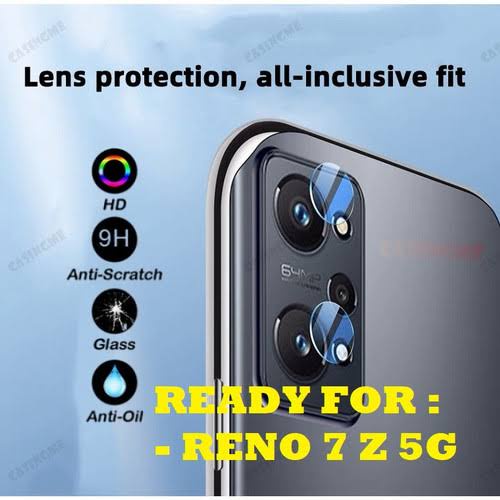 Tempered Lens CAMERA OPPO RENO7 4G/Reno 7 5G/Reno 7Z/Reno 6 4G/Reno6 5G/Reno 6PRO/Reno 5/Reno5 F/Reno 4/Reno4 F/Reno 4 PRO Tempred Lensa Bening Clear Glossy/Temperd Glass Kamera/Pelindung Layar-Antigores Protecth Scratch Len/Anti Gores 1 Set KACA 5F 4F Z