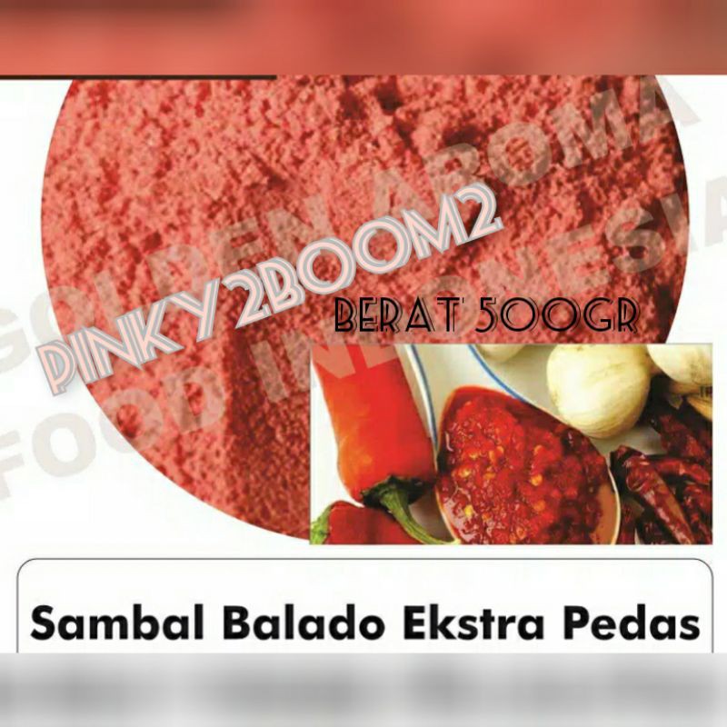 500g Balado Ekstra Pedas Bumbu Tabur Premium 500 g