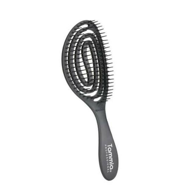 TammiaxMaze Tammia x Maze S Oval Wonder Flex Brush Black WFB-004 Hairbrush Sisir