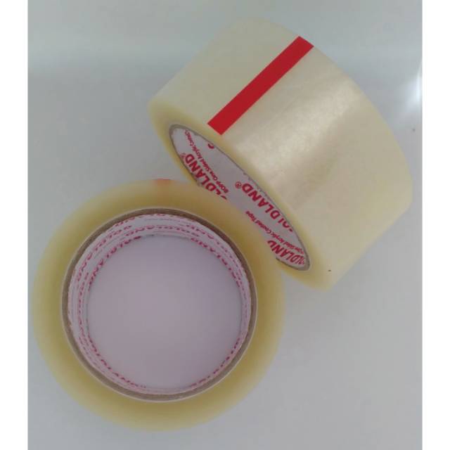 Lakban Bening dan Coklat/1roll