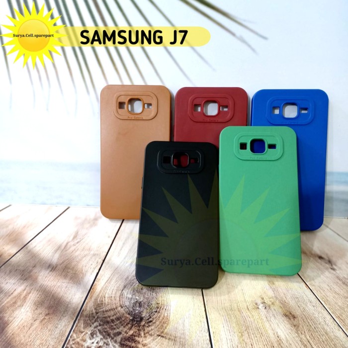 Case Slim Matte Pro Camera Samsung J7 2015 J7 Core - SC