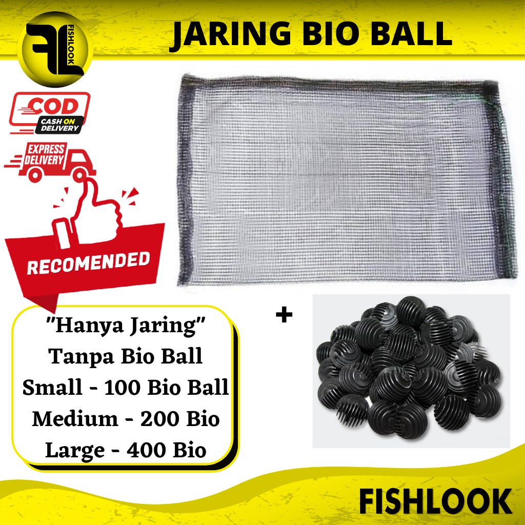 Jaring Filter Ukuran S Jaring Untuk Bio Ball Bio Ring Karang Jahe