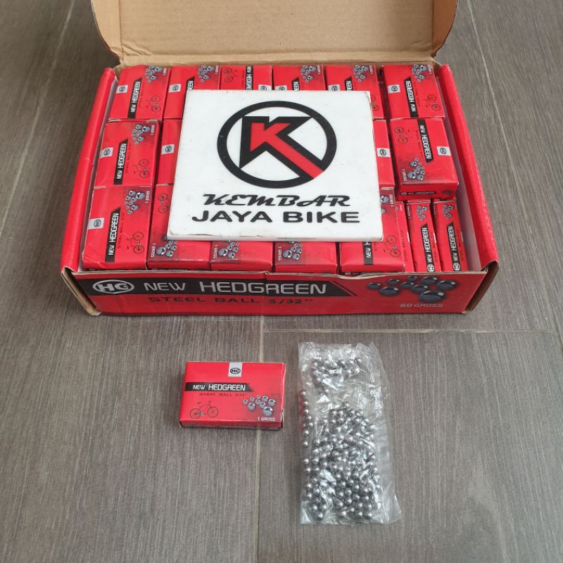 Steel Ball / Gotri  5/32"  New Hedgreen untuk Headset / Komfork Sepeda