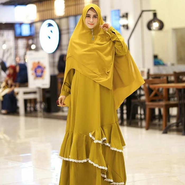 Gamis Wanita Terbaru Hijab Syari Baju Gamis Umbrela By Maharani