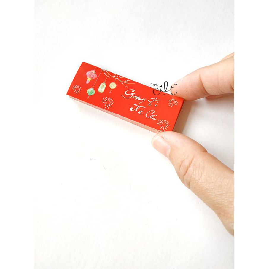 

Jual | Sale | Diskon (SCNY16) Stiker MINI 7x2.5 cm seal box paperbag imlek sincia cny Terlaris |