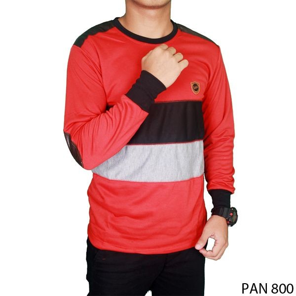 T Shirt Panjang Baby Tery Merah – PAN 800