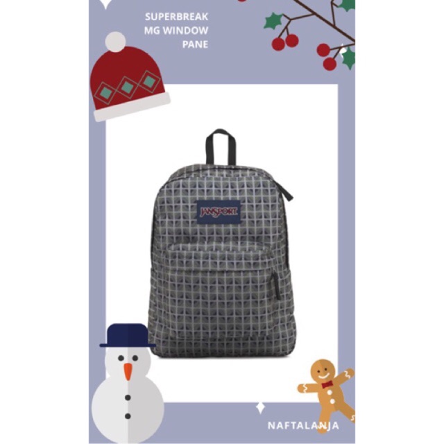 iTasi Ransel iJanSporti iOrii Superbreak Window Pane Shopee 