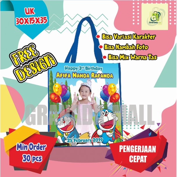 

TAS ULTAH CUSTOM Uk 30 X 15 X 35 (PXLXT)-GOODIE BAG