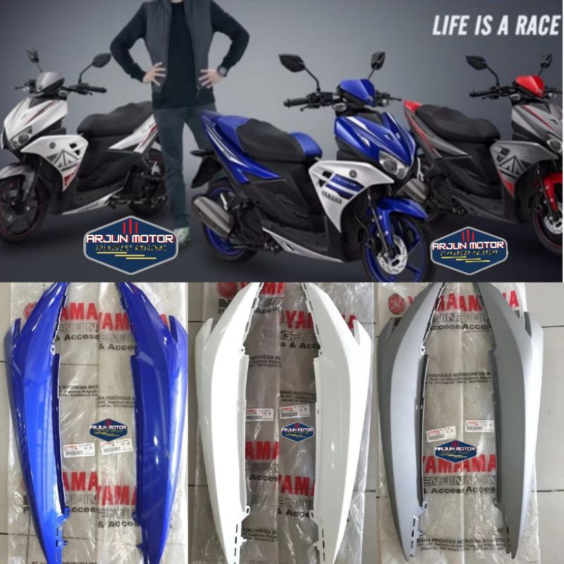 BODY BELAKANG COVER BODY BELAKANG KANAN KIRI AEROX 125 ORIGINAL