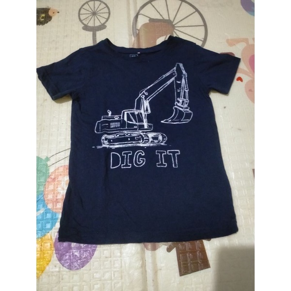 Preloved Kaos Anak Kids&Co Preloved Kaos Excavator Kids&Co Preloved Kids&co Shirt Bukan Preloved Kao