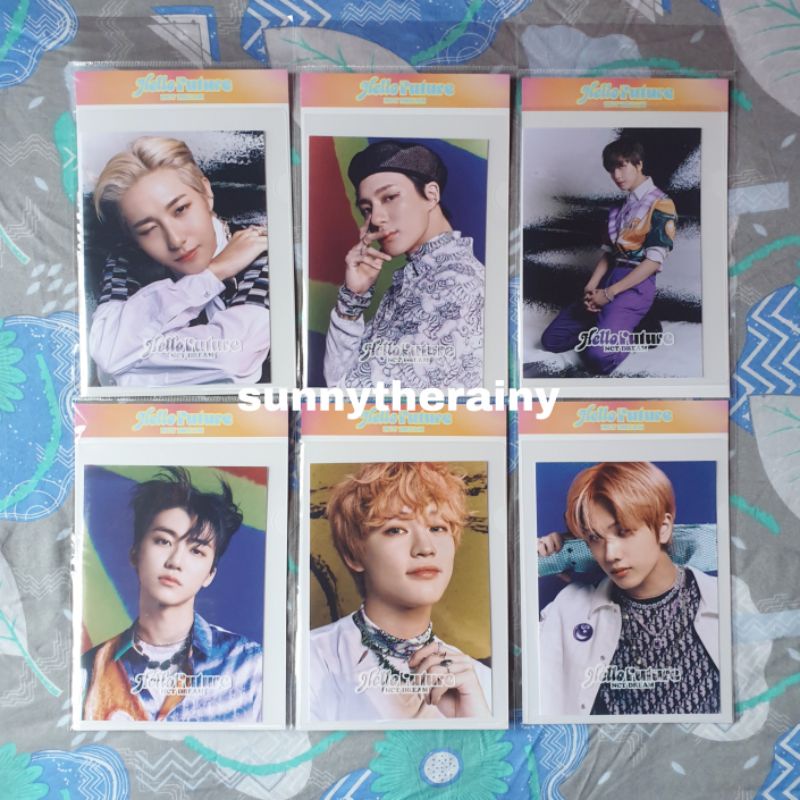 [SEALED] NCT DREAM Hello Future MD Postcard Hologram Photocard Set Ready Stock Mark Renjun Jeno Haec