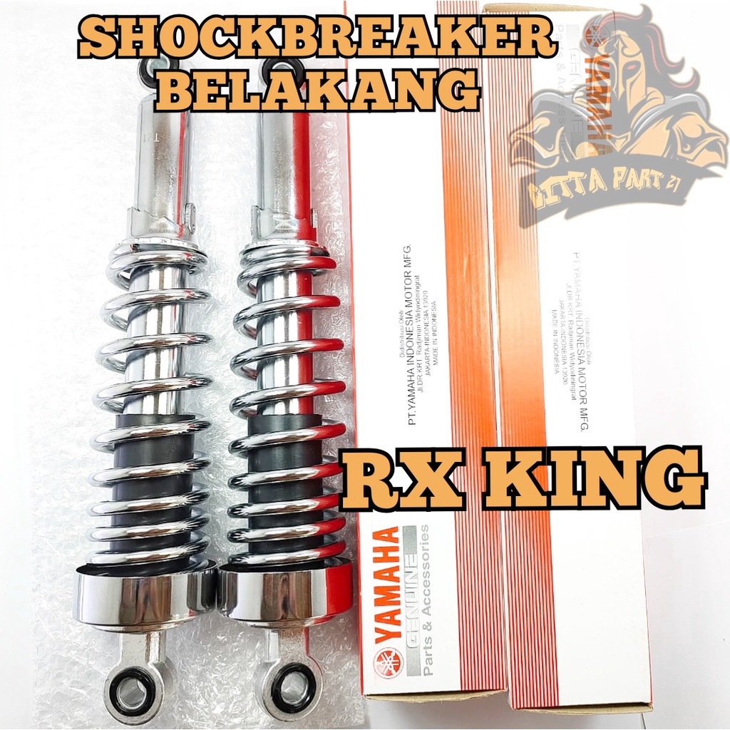 SHOCKBREAKER BELAKANG YAMAHA RX KING KUALITAS DIJAMIN ASLI ORIGINAL YAMAHA YGP PRESISI AWET DAN DIJAMIN PUAS SHOCK SKOK RX KING RXKING