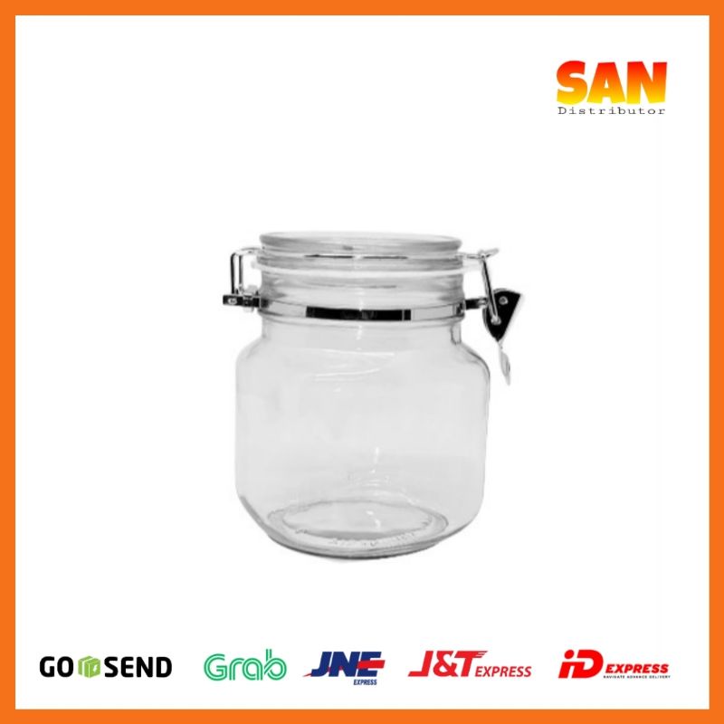 toples kaca pengait hermetico 0.75Liter