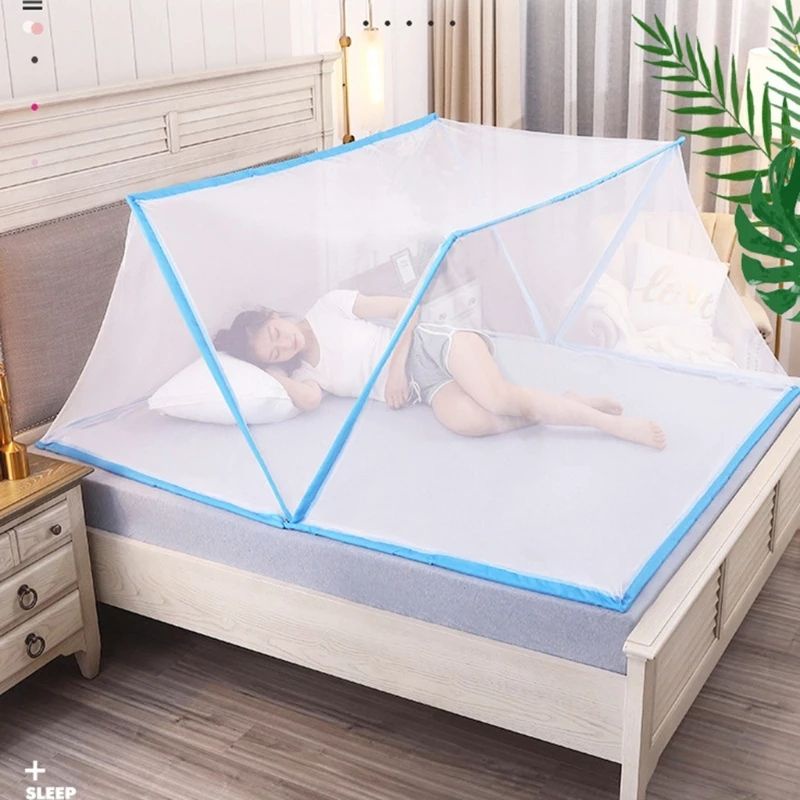 Smartchoice- Kelambu Kotak lipat Ukuran 100x190cm/Kelambu tidur anti nyamuk  Mosquito Net New Model