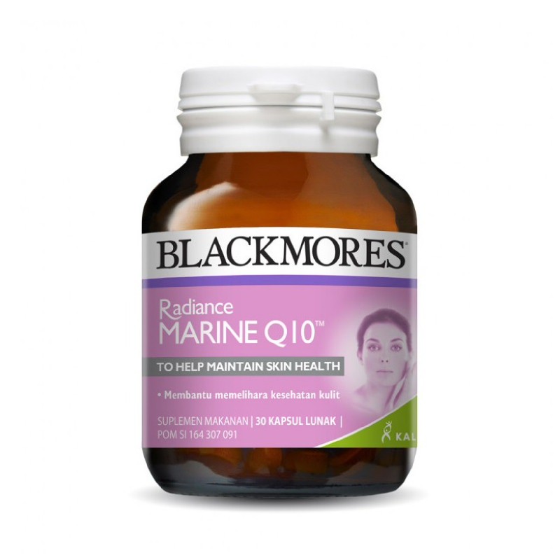 *NEW ARRIVAL*  Blackmores Radiance Marine Q10 / Ultimate Radiance Skin Q10 30 Capsule  BPOM Kalbe Farma