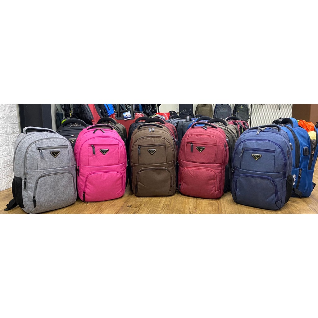 Tas Ransel Polo Milano 88312 Ransel Pria Ransel Wanita Waterproof 18 inch ORIGINAL