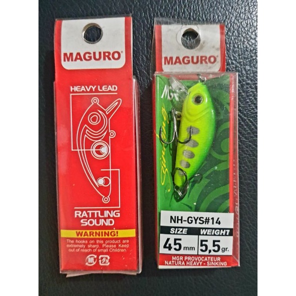 MINNOW MAGURO 45mm 5.5g, 65mm 8g