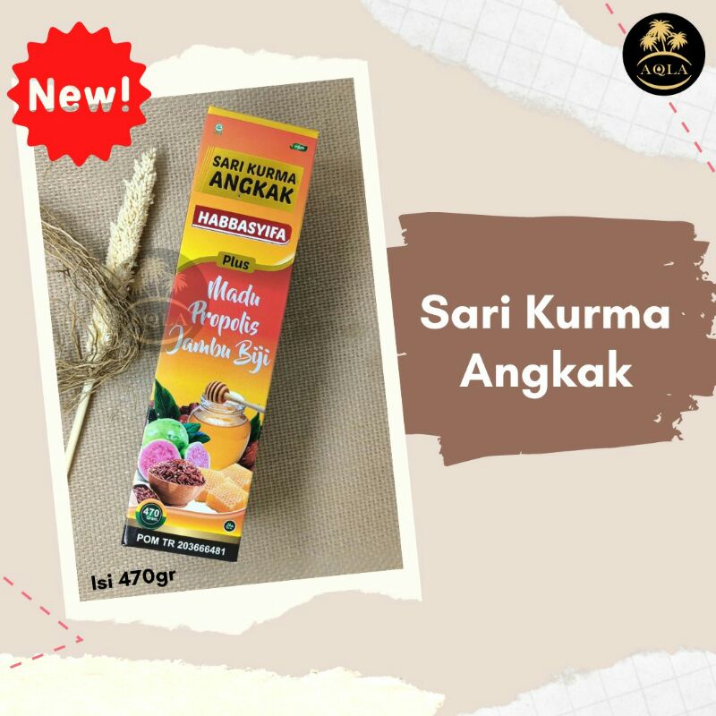 

Sari kurma angkak Habbasyifa 470gr