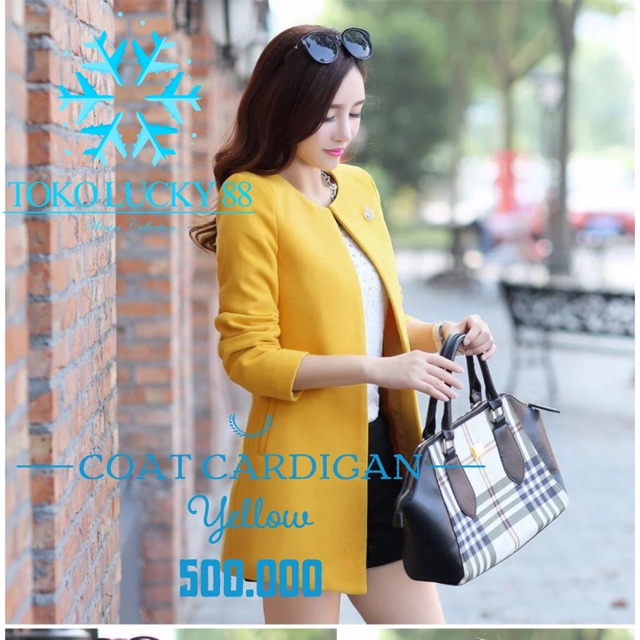 IMPORT  Cardigan Musim Dingin