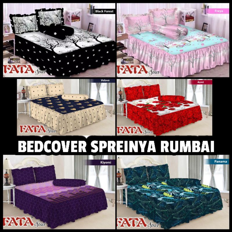 FATA BED COVER KING SET RUMBAI MINIMALIST UK 180×200 / 160×200