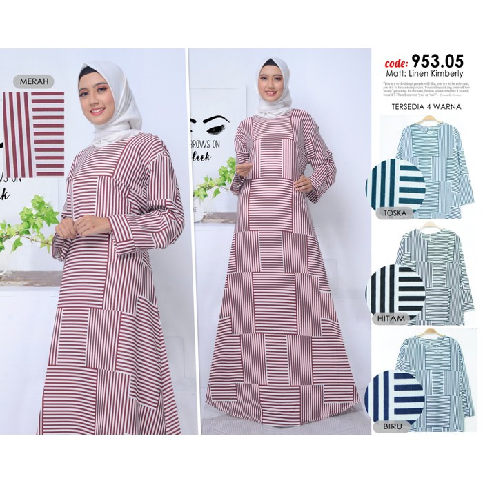 Gamis Syari Gamis syari salur linen konveksi sendiri Murah
