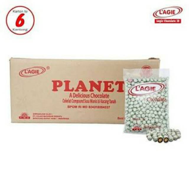 

Coklat manis planet karton isi 6 kg termurah