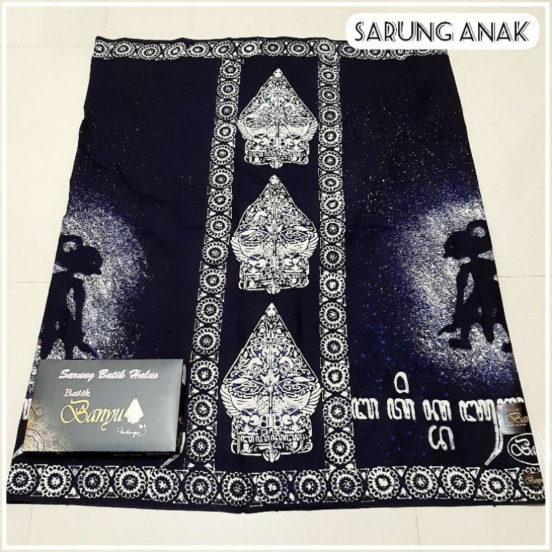 SARUNG BATIK JUNIOR ANAK BOCIL ABSTRAK EXCLUSIVE BANYU MAHDA MADINA