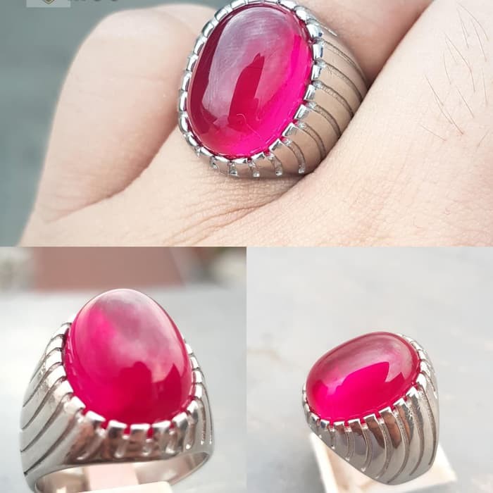 Batu cincin merah siam original bangkok