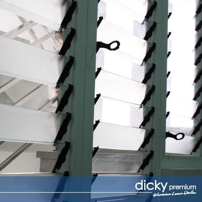 Rangka Nako Modern Dicky Niki Premium - 4"/10Cm - 13 Blades - Putih 035