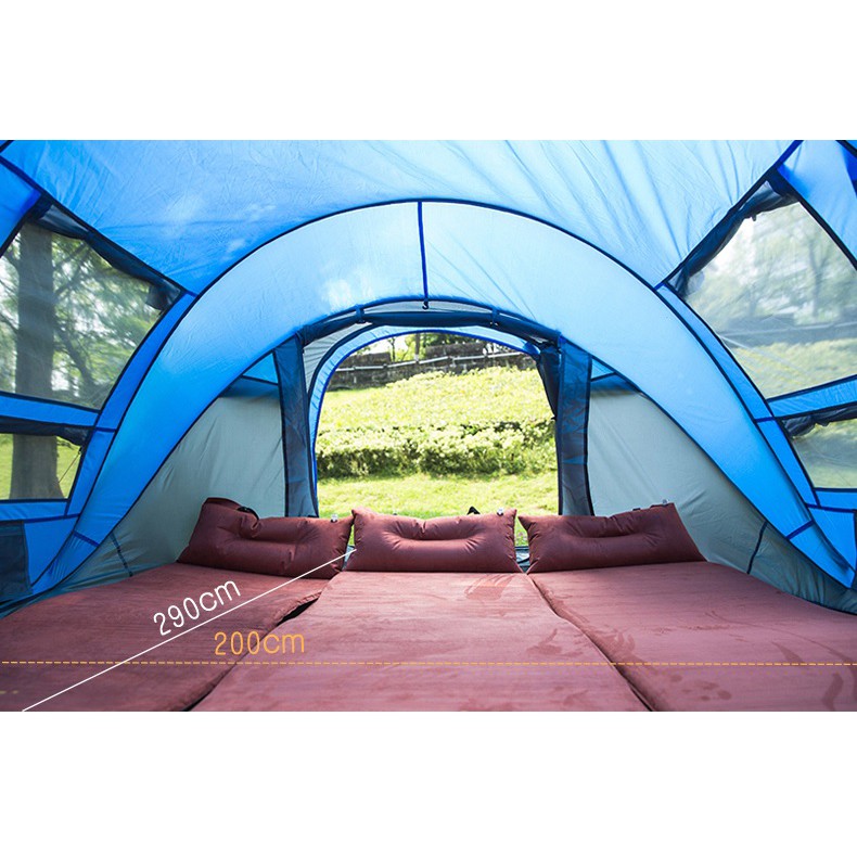 HUILINYANG Outdoor Pop-Up Tent 3-4 Persons - Tenda Camping Outdoor