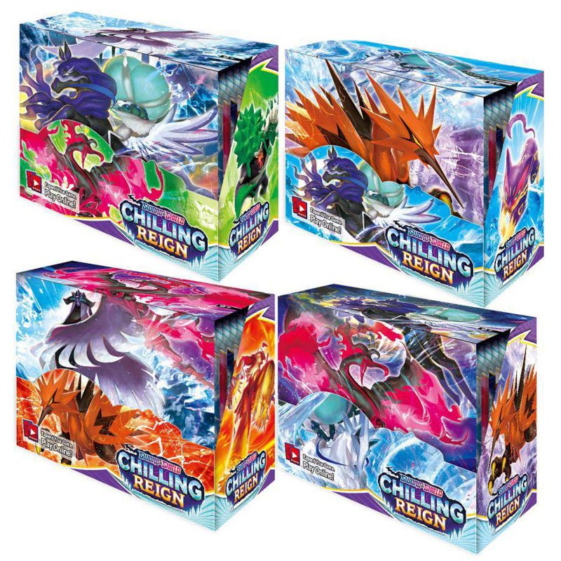 360pcs Kartu Pokemon Sword Shield Evolving Skies Shining Fates Chilling