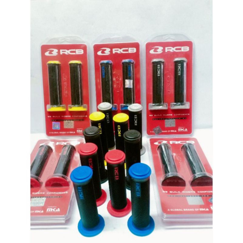 HANDGRIP HANDFAT GRIP RCB/RACING BOY HG66/HG55 BULU - BINTIK