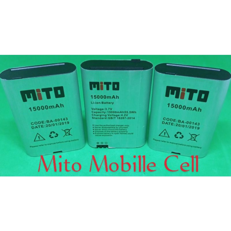 Battery Baterai Batrei Batre Mito 850 Boombox Ba-00143 Original 100%