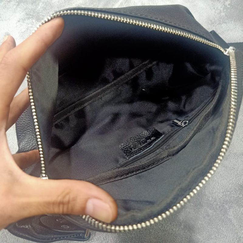 WaistBag Tumi Leather Belt Bag Tas Pinggang Kulit Asli Premium Quality