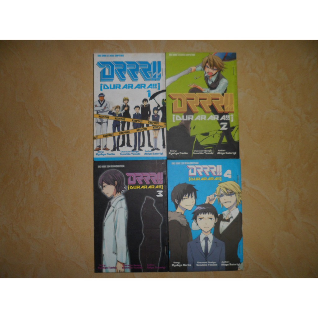 Komik Drrr Durara 1-4 Tamat