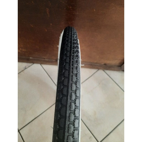 Ban luar sepeda ukuran 24 hitam putih