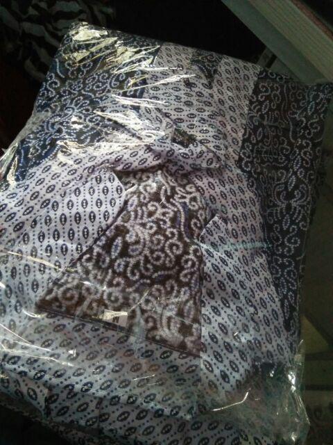 Jumbo Shinta / Atasan Pria Big Size Jumbo Xl Ld 100 / Atasan Batik Wanita Fitri Batik