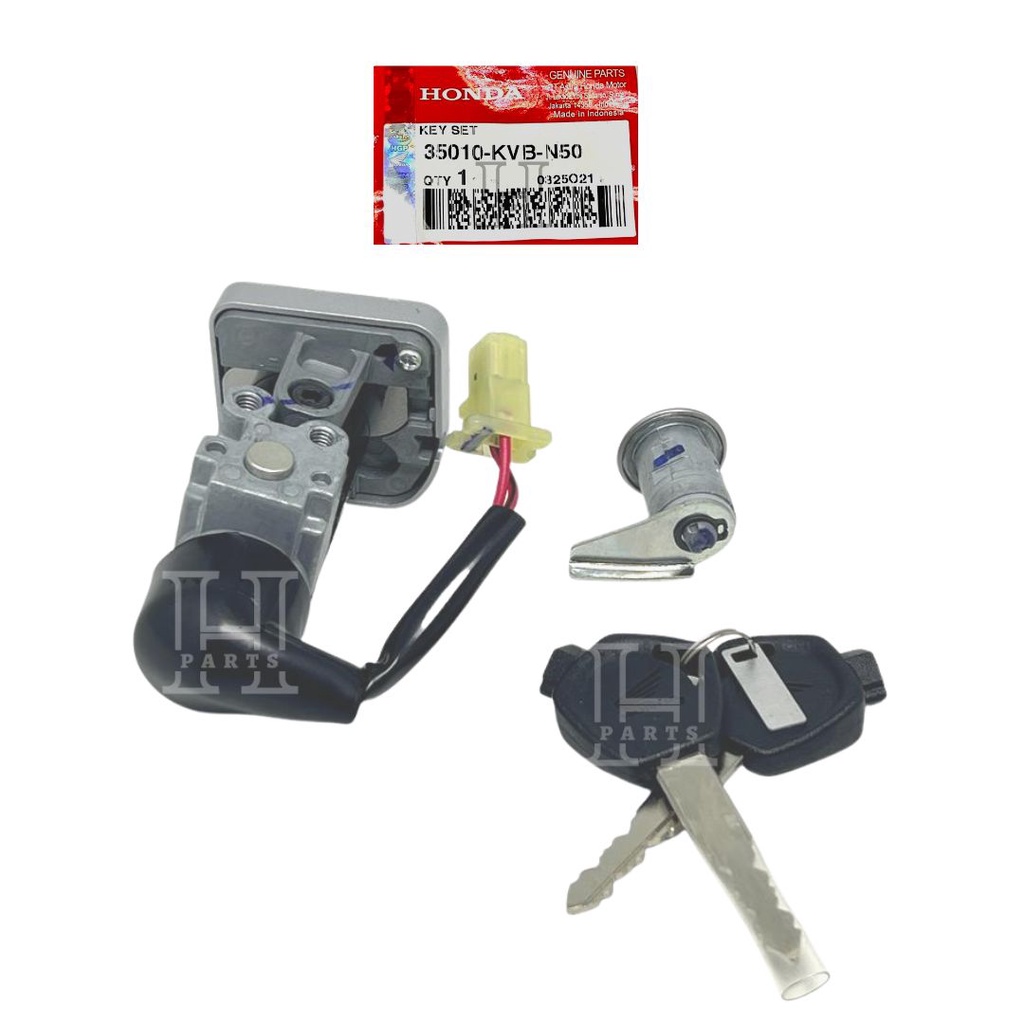 KUNCI KONTAK KEY SET VARIO TECHNO CARBURATOR ORIGINAL AHM