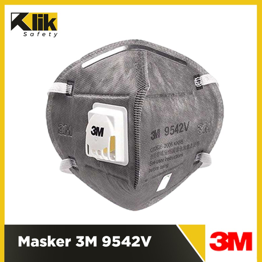 Masker 3m 9542V karbon P2 Masker KN95 Headloop Original