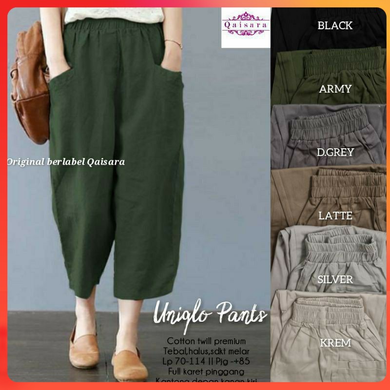 UNIQLO PANTS ORI QAISARA STOK LENGKAP