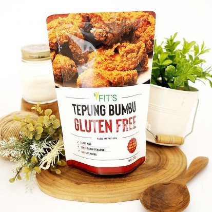 Fits Mandiri, Tepung Bumbu Ayam Goreng Gluten Free NON MSG