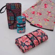 TIKAR LIPAT PIKNIK ANTI AIR WATERPROOF ukuran  120 X 150  MICROSATIN/Karpet Lipat Tikar Piknik Water