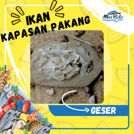 

IKAN ASIN KAPAS KAPAS ASIN / KAPAS ASIN / KAPASAN ASIN KWALITAS SUPER HARGA MURAH