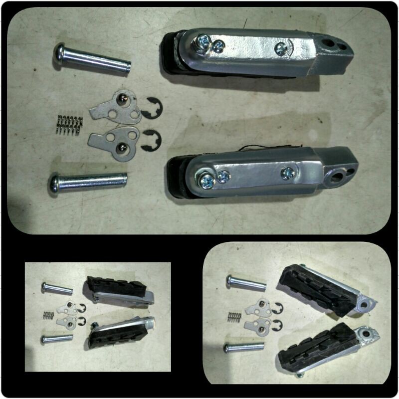 footstep depan CB 150R facelift dan CB 150R old