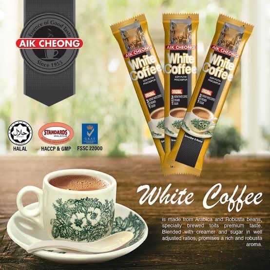 

1PCS AIK CHEONG WHITE COFFEE 3IN1