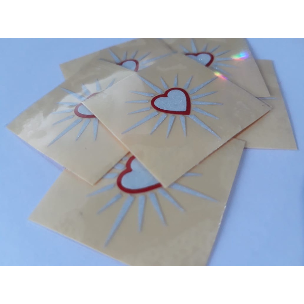 

stiker psht hati bersinar / sticker hati bersinar PSHT stiker logo terate